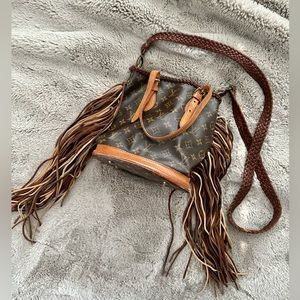 💯 authentic deconstructed Louis Vuitton bag by Vintage Boho Bags!